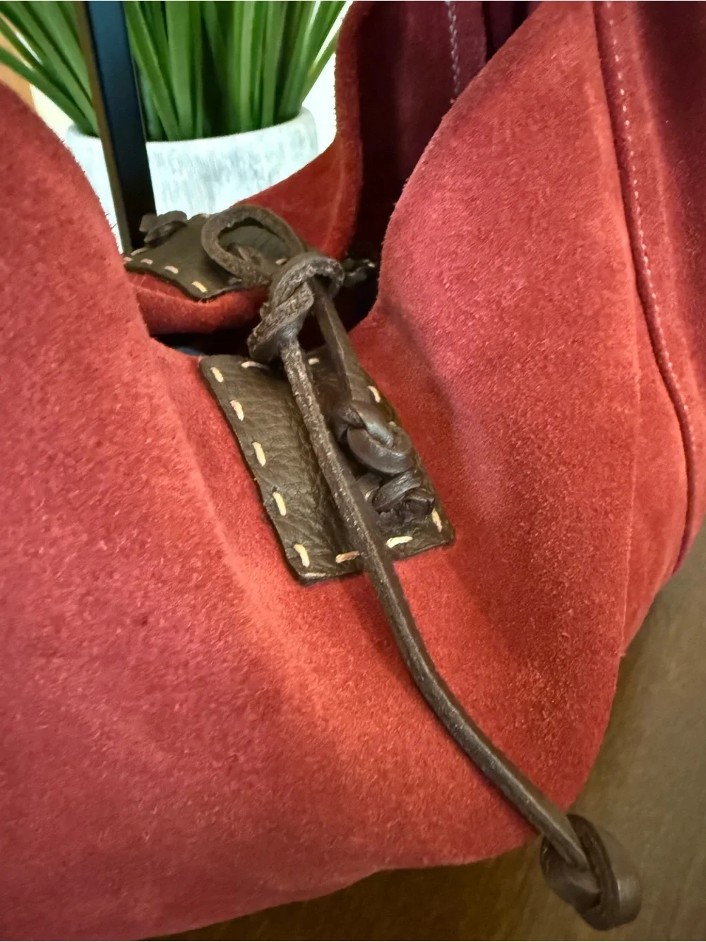 Dooney & Bourke Made in Italy Suede Hobo